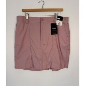 Outdoor Lee Womens 16 Skort Pink Soft Mauve Comfort Waistband Stretch Shorts NWT